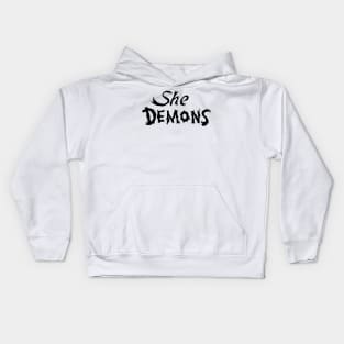 SHE DEMONS Kids Hoodie